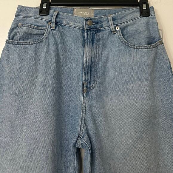 Everlane The Summer Wide Leg Jean Light Wash High Rise Women’s 28 - Picture 4 of 12